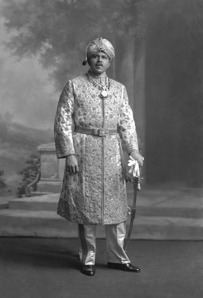 Detail of Raja Pudukota by Lafayette Portrait Studios