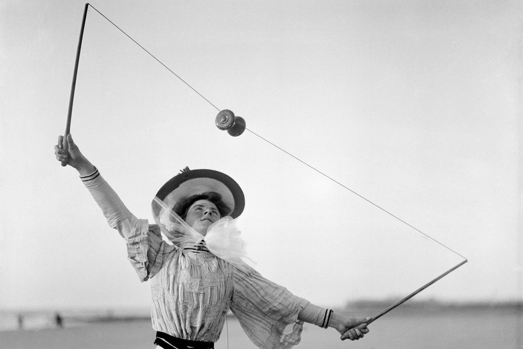 Detail of Well Caught, Woman Stretching Up by Andrew Pitcairn-Knowles