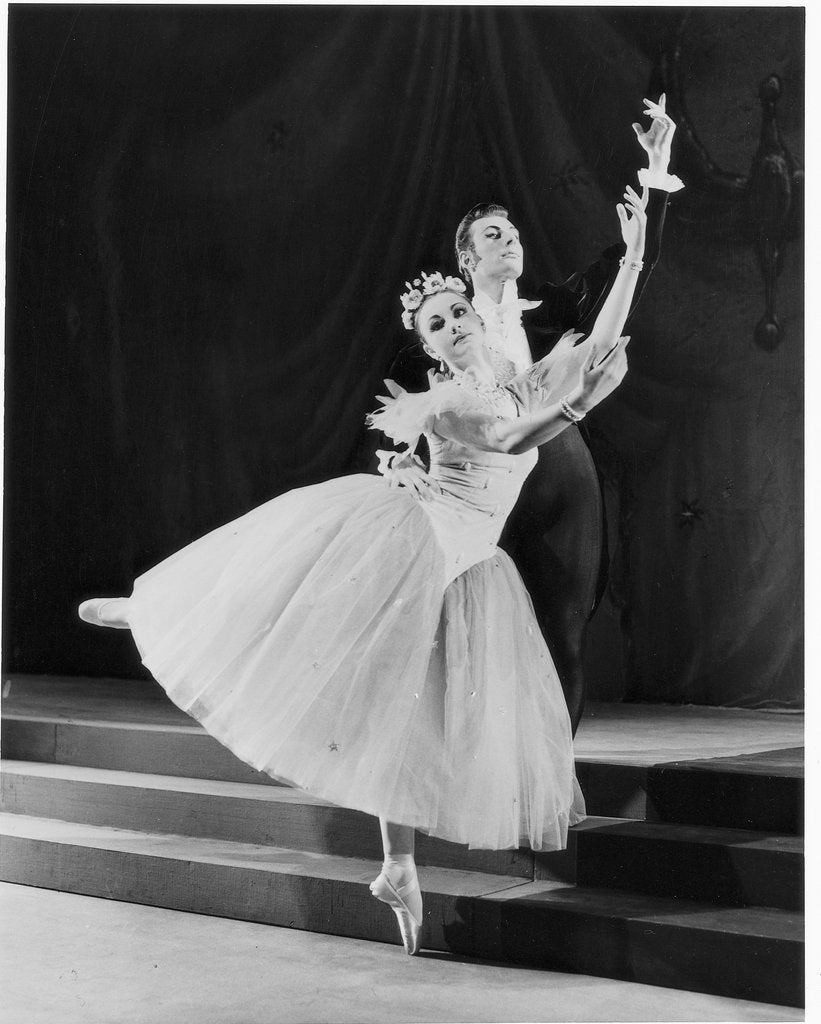 Detail of Jacqueline Daryl and Keith Rosson in La Valse at the Royal Opera House by Houston Rogers