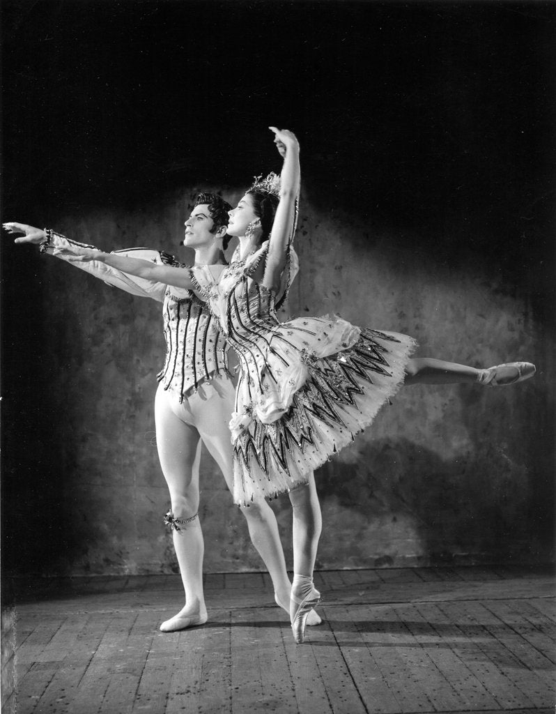 Detail of Margot Fonteyn and Michael Somes in Birthday Offering at the Royal Opera House by Houston Rogers