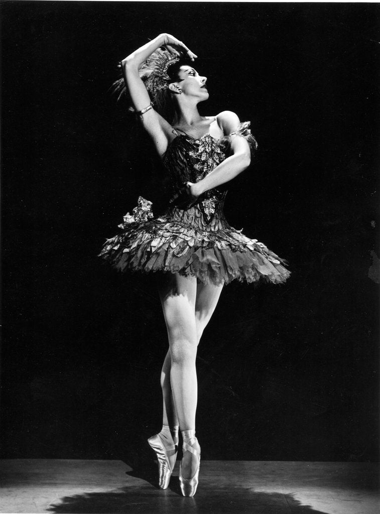 Detail of Margot Fonteyn in The Firebird at the Empire Theatre by Houston Rogers