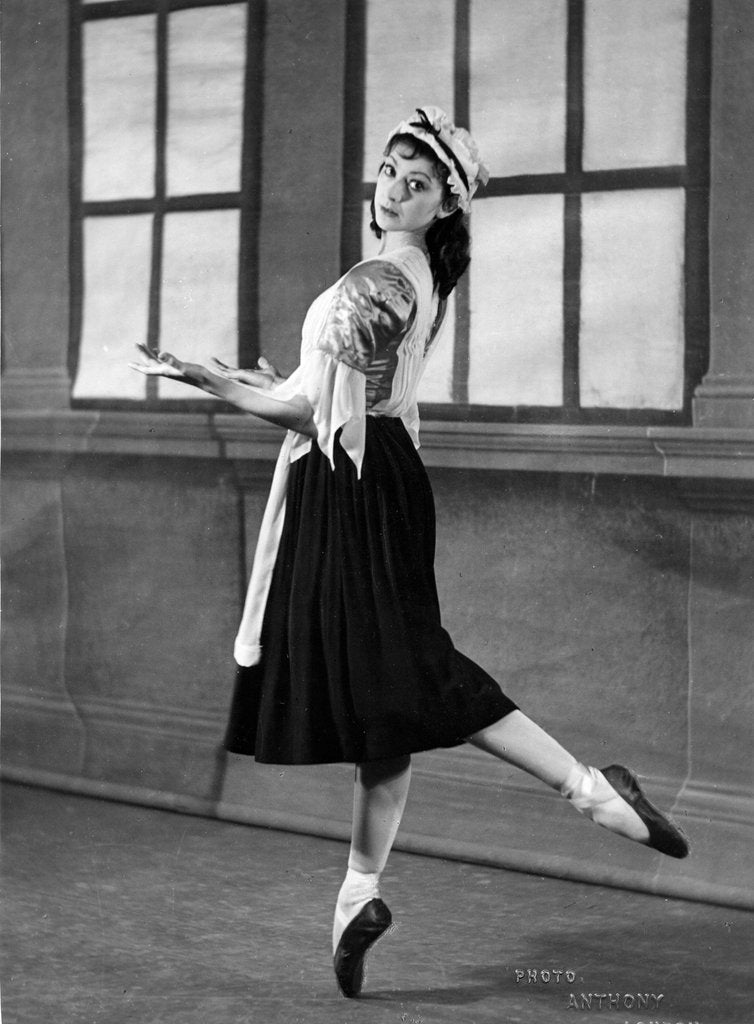 Detail of Margot Fonteyn in Gavin Gordon's The Rake's Progress at the Royal Opera House by Gordon Anthony