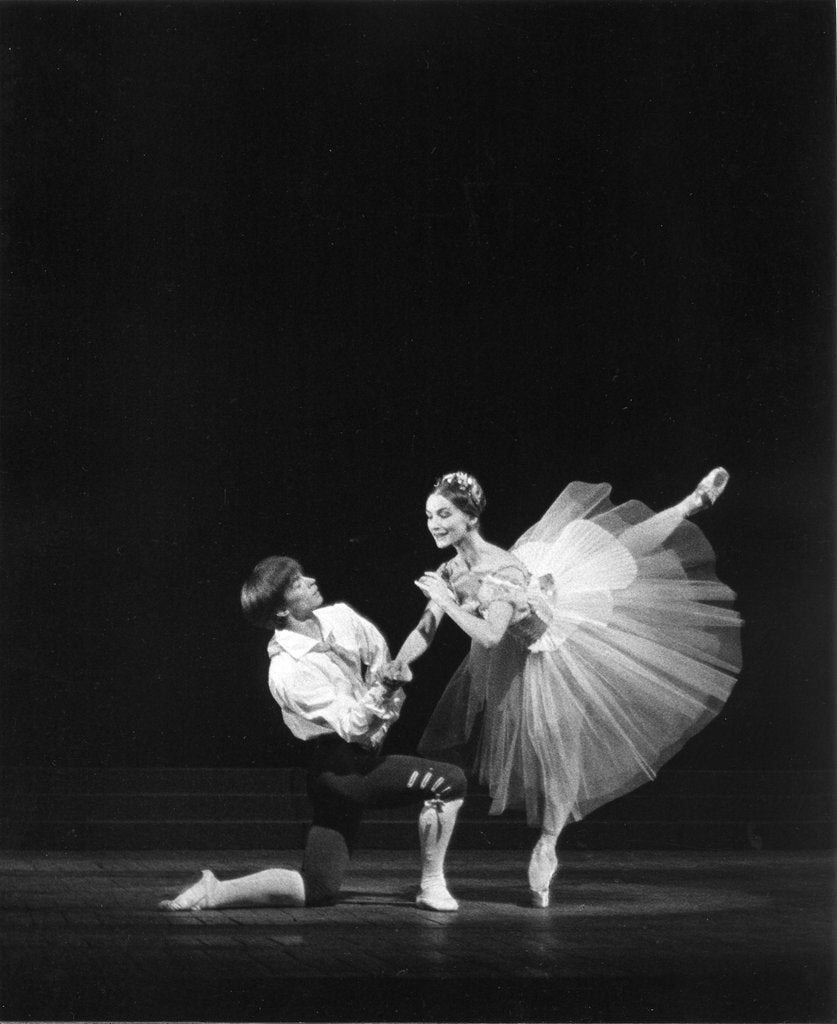 Detail of Rudolf Nureyev and Anya Linden in Flower Festival at Genzano by Houston Rogers