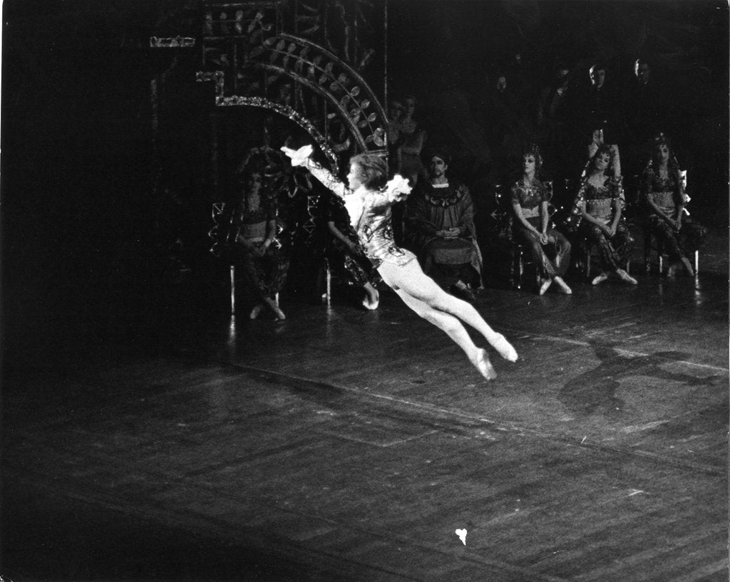 Detail of Rudolf Nureyev in Tchaikovsky's The Nutcracker at the Royal Opera House by Houston Rogers