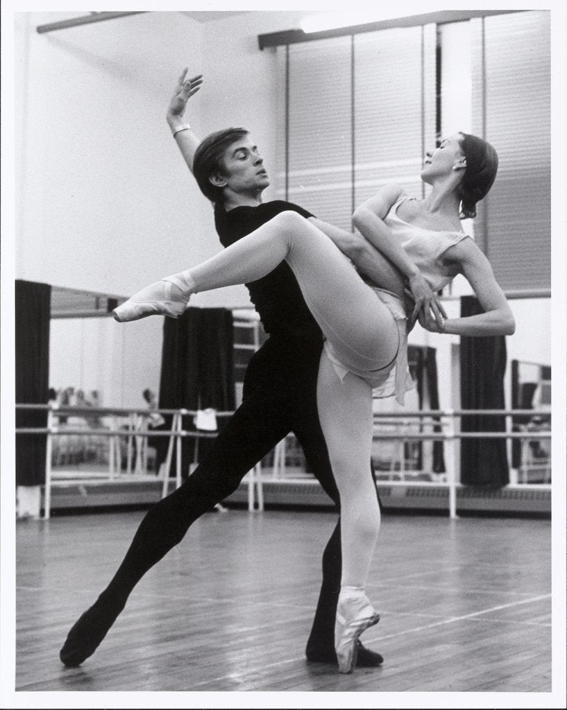 Detail of Rudolf Nureyev and Nadia Nerina in Don Quixote by Anthony Crickmay