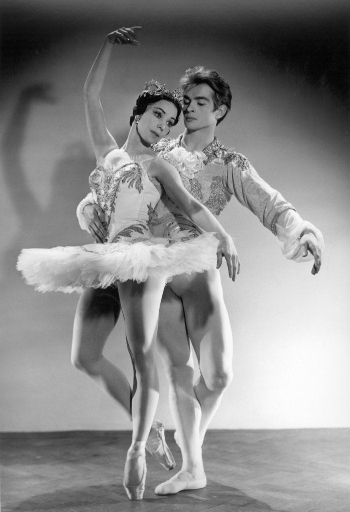 Detail of Rudolf Nureyev and Nadia Nerina in The Sleeping Beauty by Houston Rogers