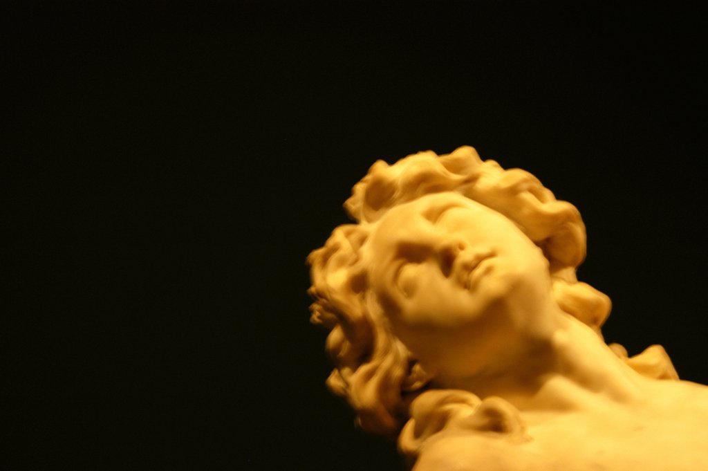Detail of The Dying Achilles by Stuart Cox