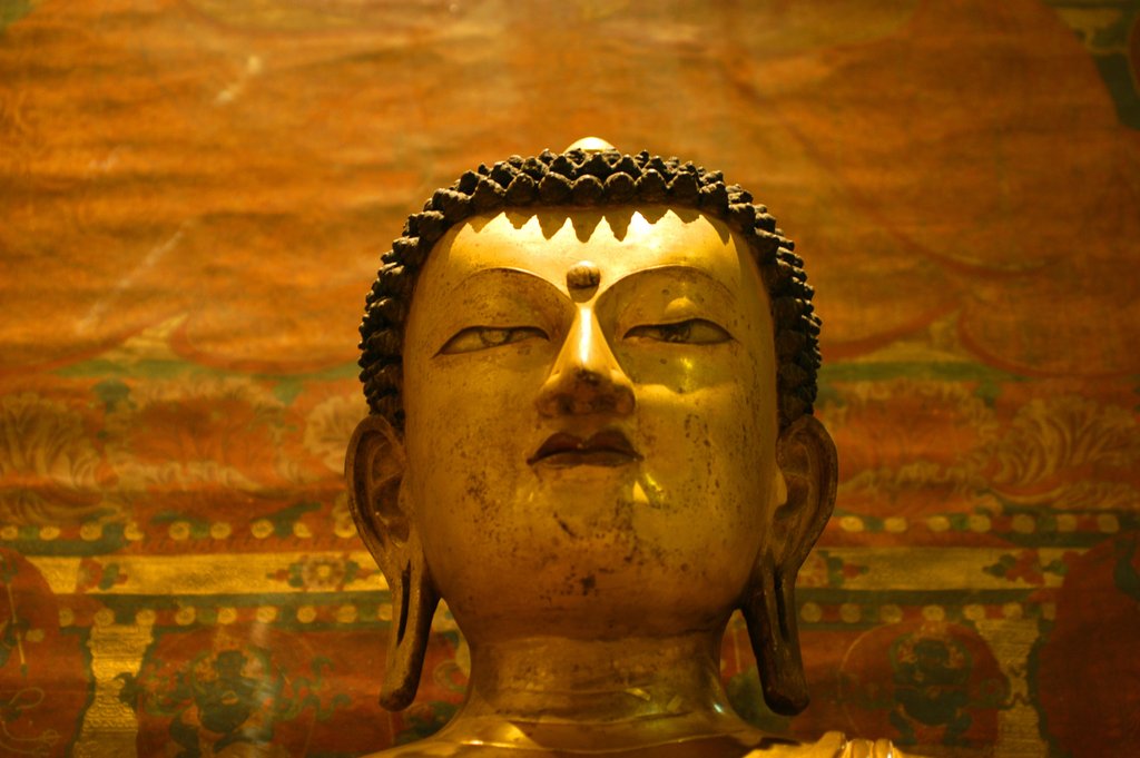 Detail of Seated Buddha by Stuart Cox