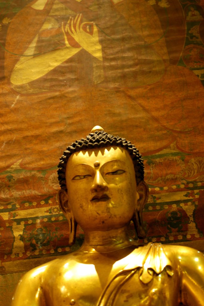 Detail of Seated Buddha by Stuart Cox