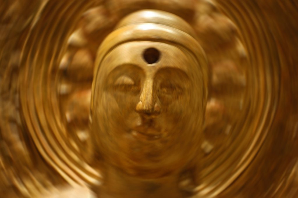 Detail of The Buddha Amitabha by Stuart Cox