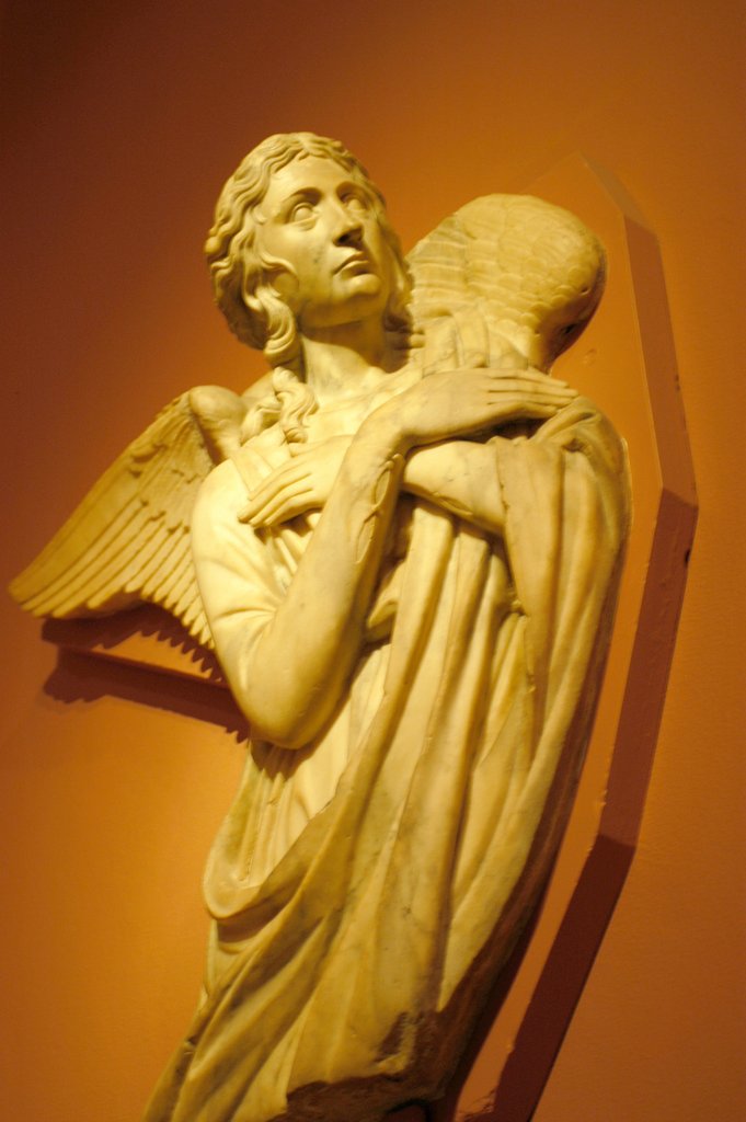 Detail of Adoring Angel by Stuart Cox