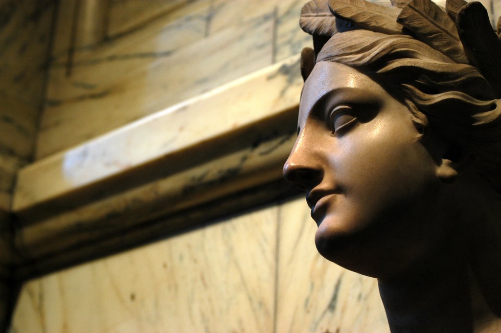 Detail of Muse by Stuart Cox