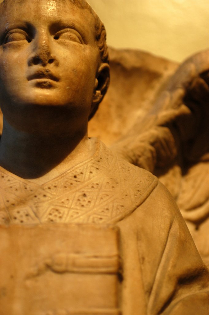Detail of Winged Angel by Stuart Cox