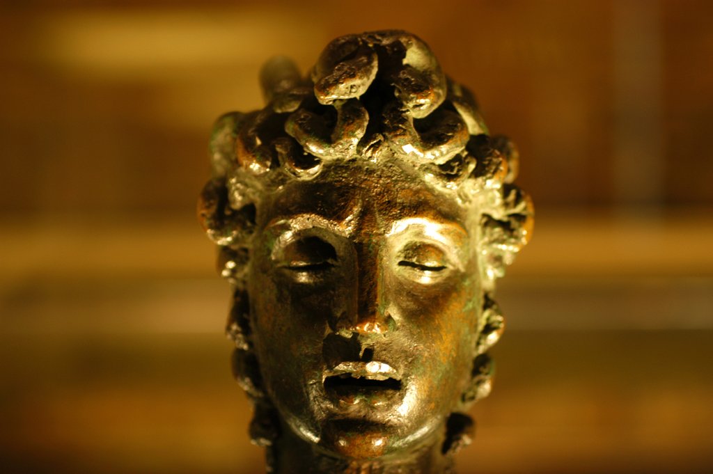 Detail of Medusa's Head by Stuart Cox