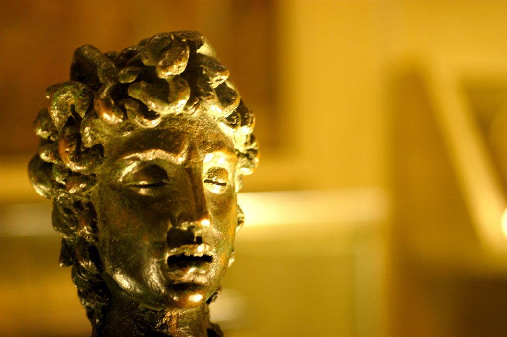 Detail of Medusa's Head by Stuart Cox
