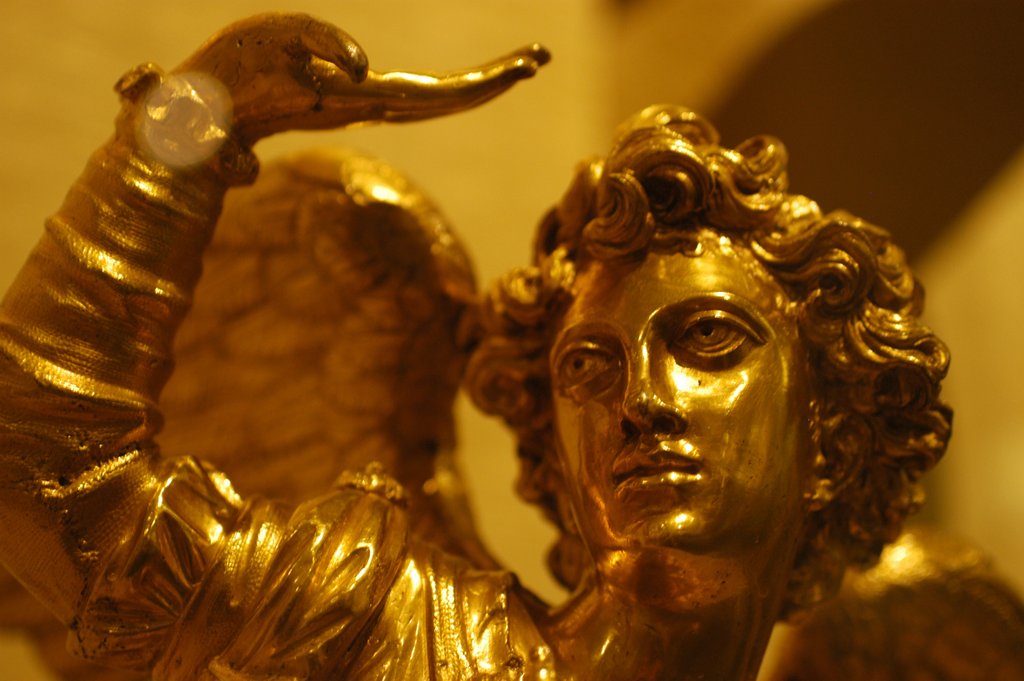 Detail of Angel by Stuart Cox