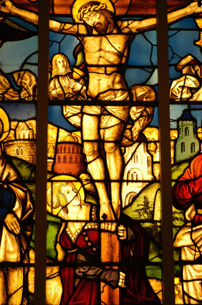 Detail of The Crucifixion by Stuart Cox