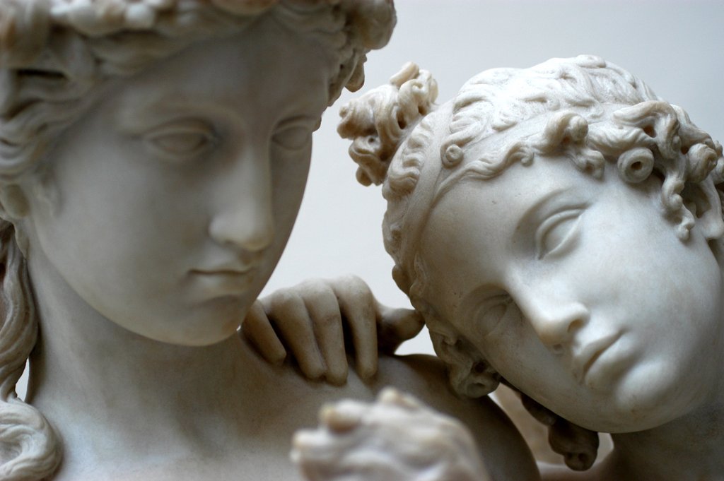 Detail of Cupid and Hymen, detail by Stuart Cox