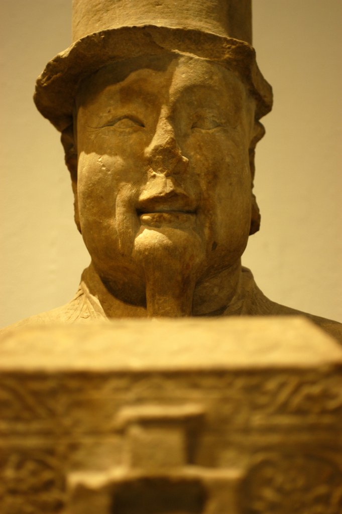 Detail of Korean tribute bearer by Stuart Cox