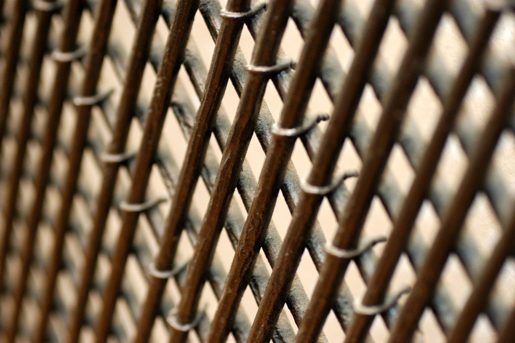 Detail of Fanlight grille, detail by Stuart Cox