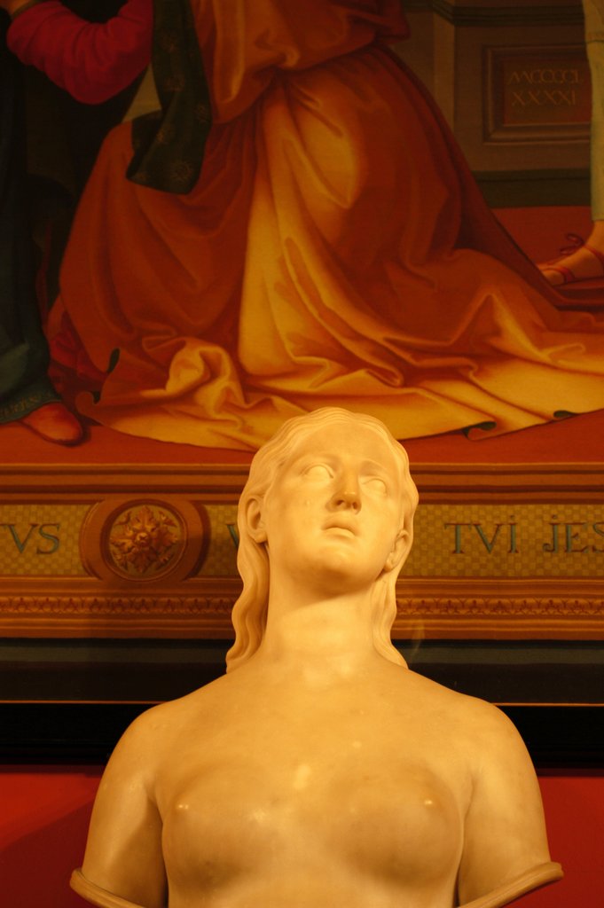 Detail of Eve Disconsolate by Stuart Cox