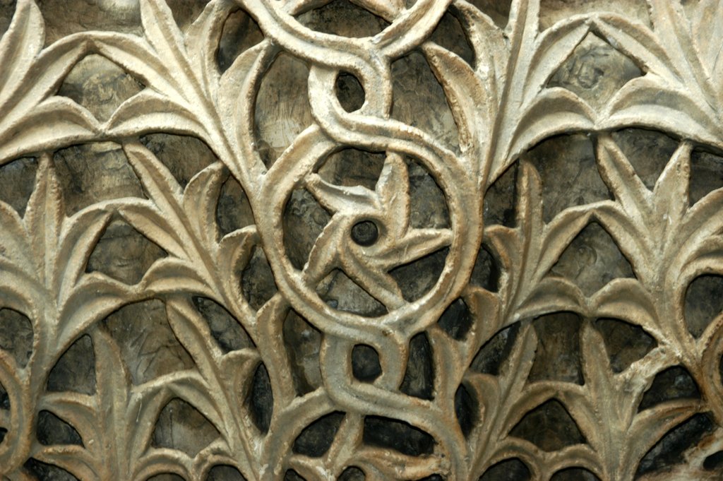 Detail of Byzantine Capital, detail by Stuart Cox