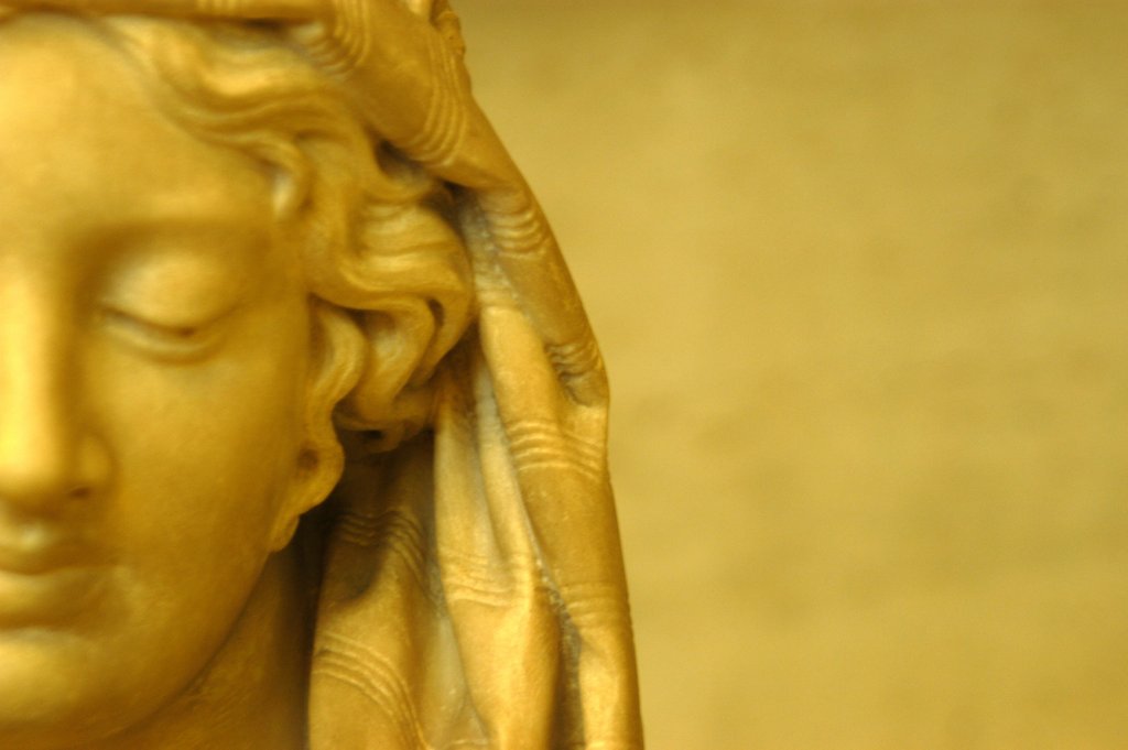 Detail of Rachel with her Lamb, detail by Stuart Cox
