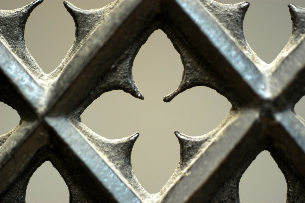 Detail of Tabernacle Grille, detail by Stuart Cox