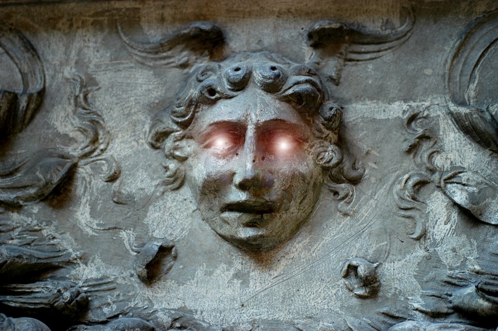 Detail of Tomb of Cardinal Ascanio Sforza, detail by Stuart Cox