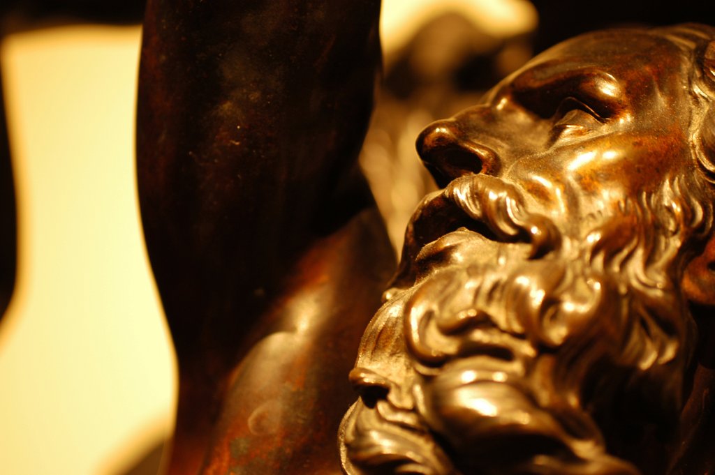 Detail of Aristaeus Fettering Proteus, detail by Stuart Cox