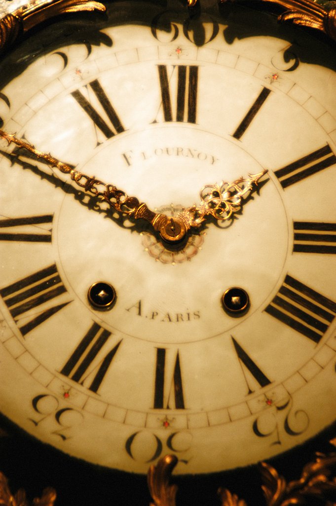 Detail of Bracket Clock, detail by Stuart Cox