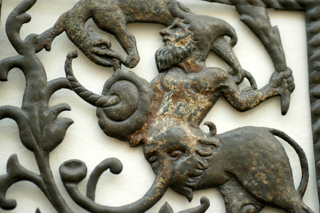 Detail of Church screen, detail by Stuart Cox