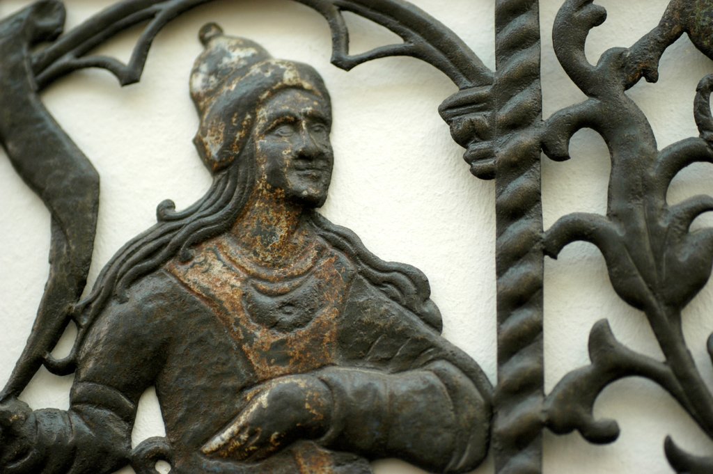 Detail of Church screen, detail by Stuart Cox
