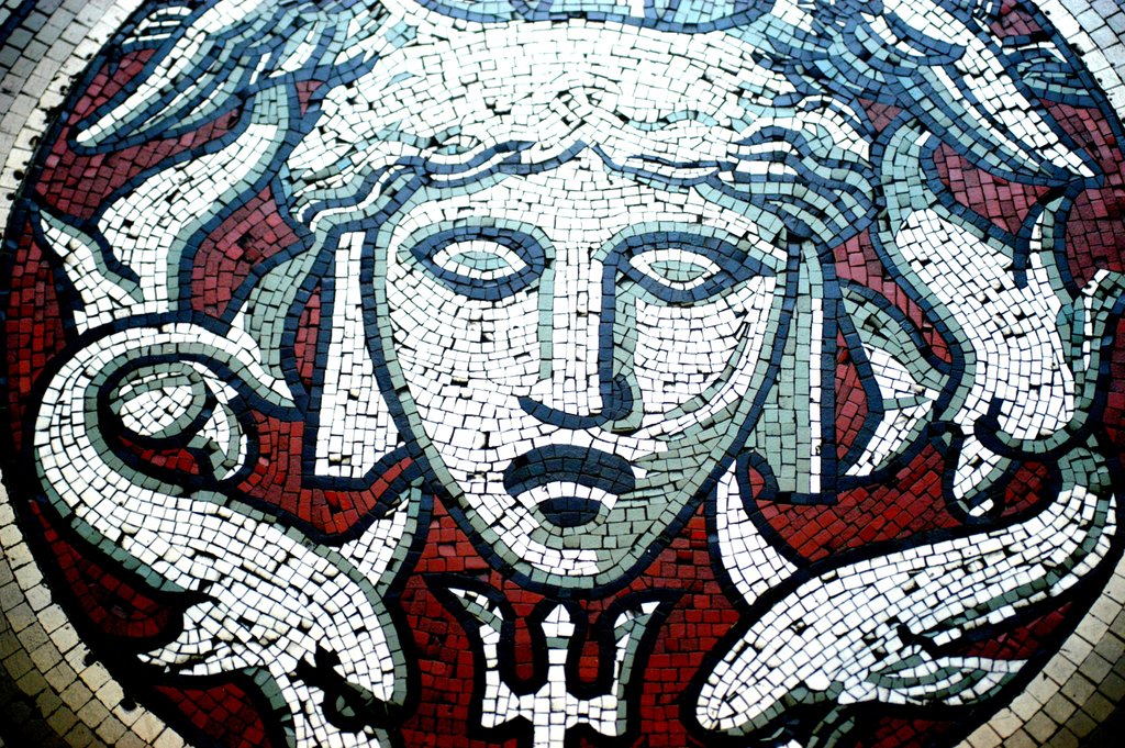 Detail of Medallion by Stuart Cox