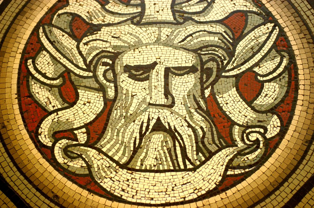 Detail of Medallion by Stuart Cox