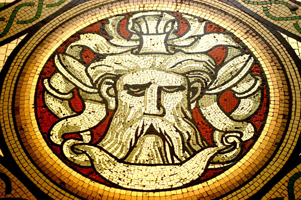 Detail of Medallion by Stuart Cox