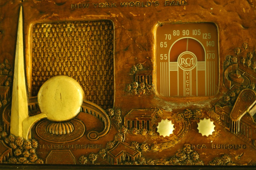 Detail of Radio, detail by Stuart Cox