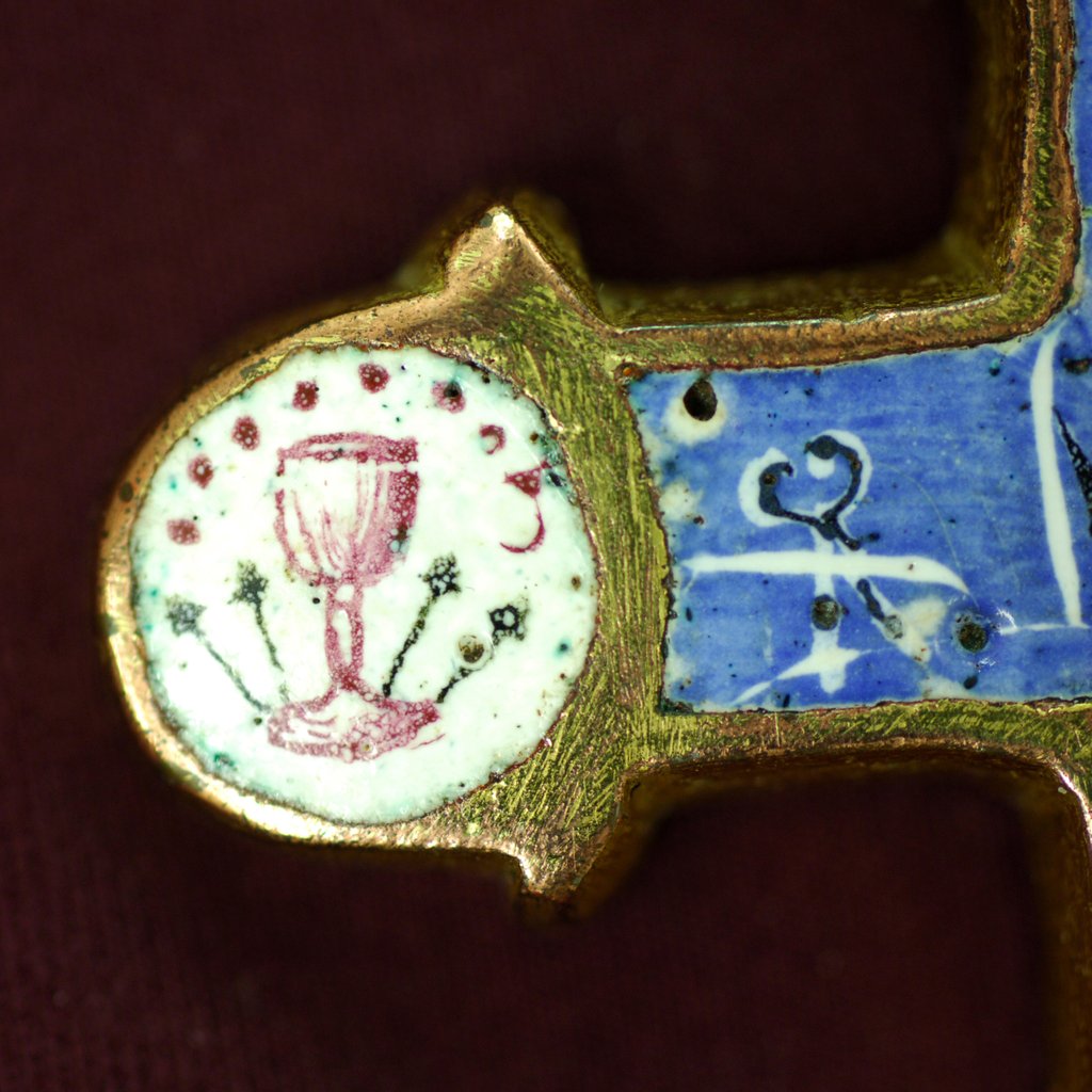 Detail of Encolpion, with reliquary cross by Stuart Cox