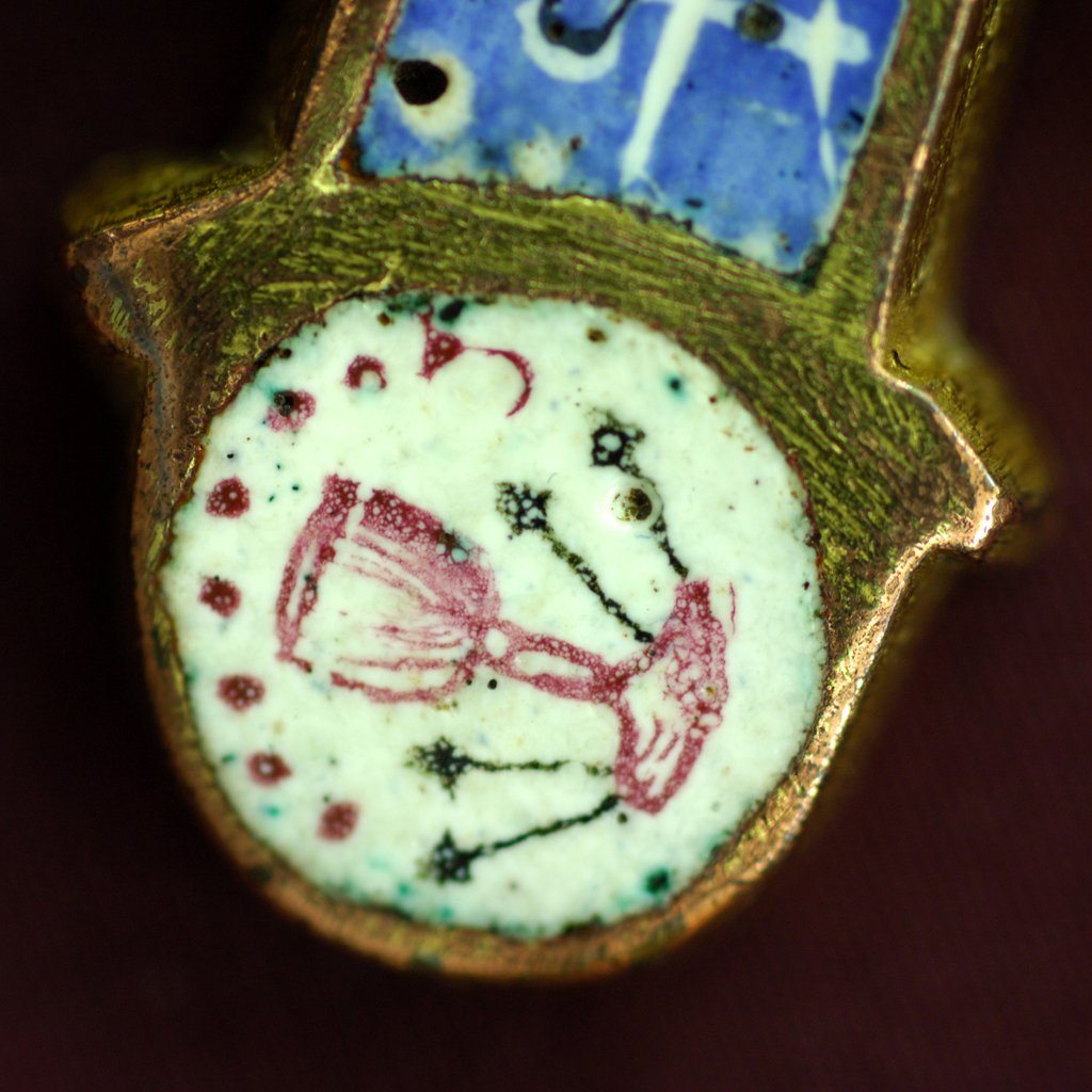 Detail of Encolpion, with reliquary cross by Stuart Cox