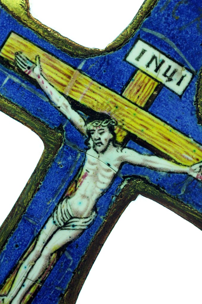 Detail of Encolpion, with reliquary cross by Stuart Cox