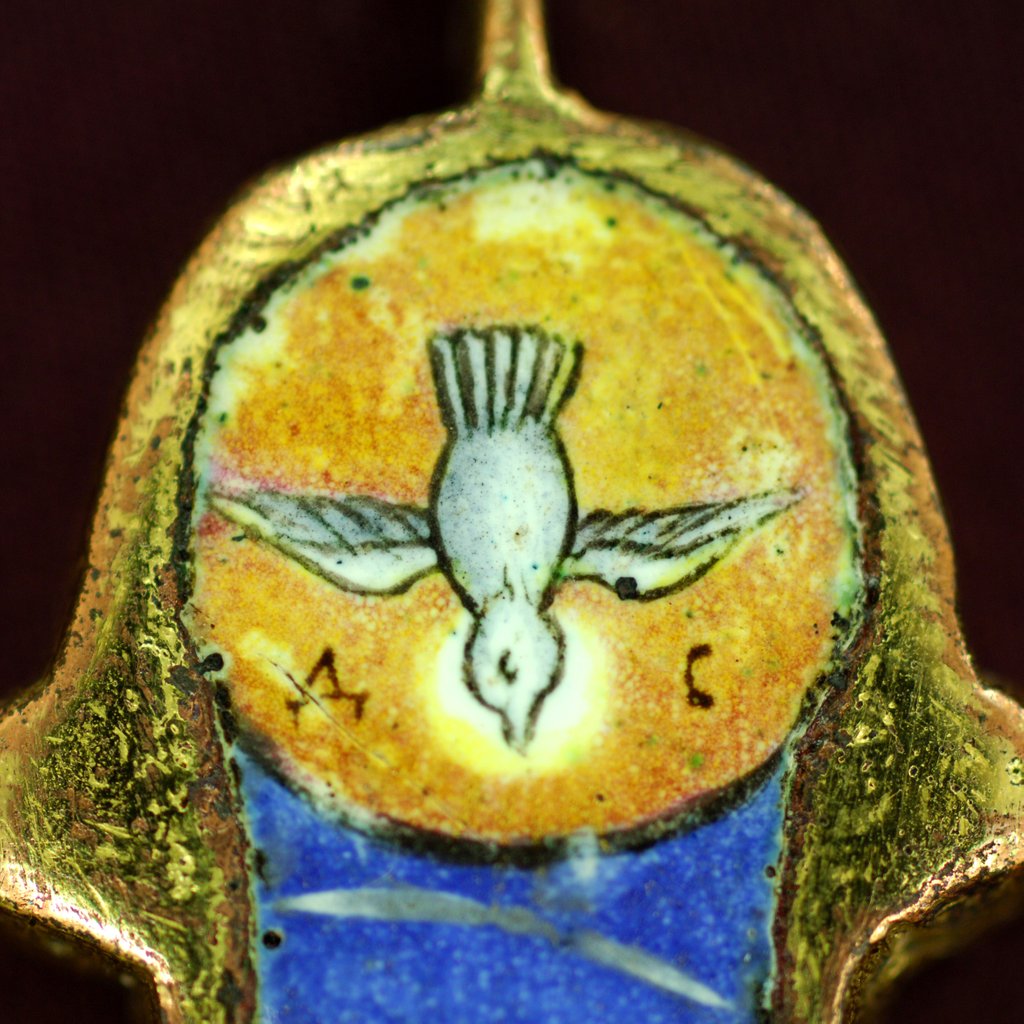 Detail of Encolpion, with reliquary cross by Stuart Cox