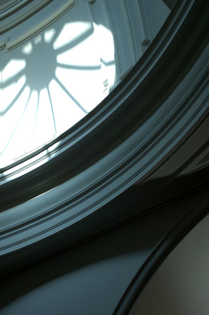Detail of V&A Interior showing one the ceilings in the British Galleries in the V&A Museum by Stuart Cox