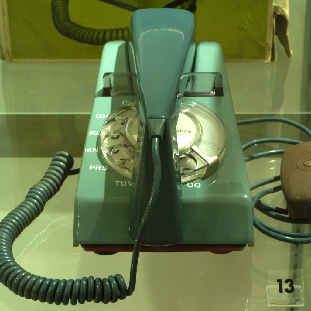 Detail of Prototype Telephone handset by Stuart Cox