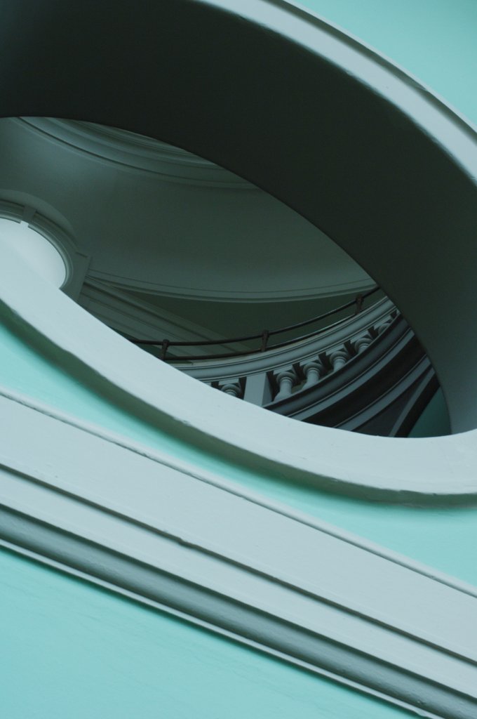 Detail of V&A Interior showing one the ceilings in the British Galleries in the V&A Museum by Stuart Cox