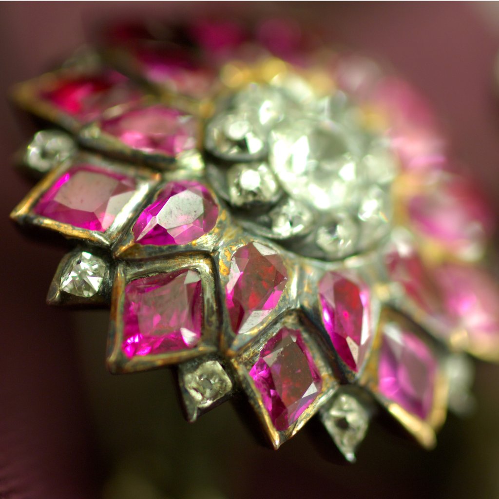 Detail of Spray ornament, detail by Stuart Cox