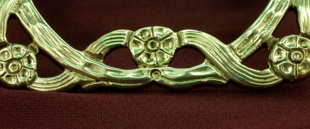 Detail of Shoe buckle, detail by Stuart Cox