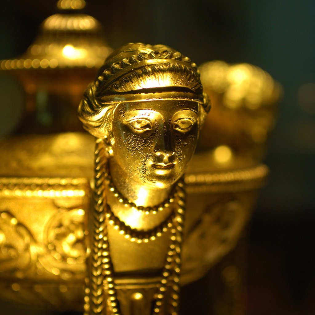 Detail of Perfume burner lid, detail by Stuart Cox