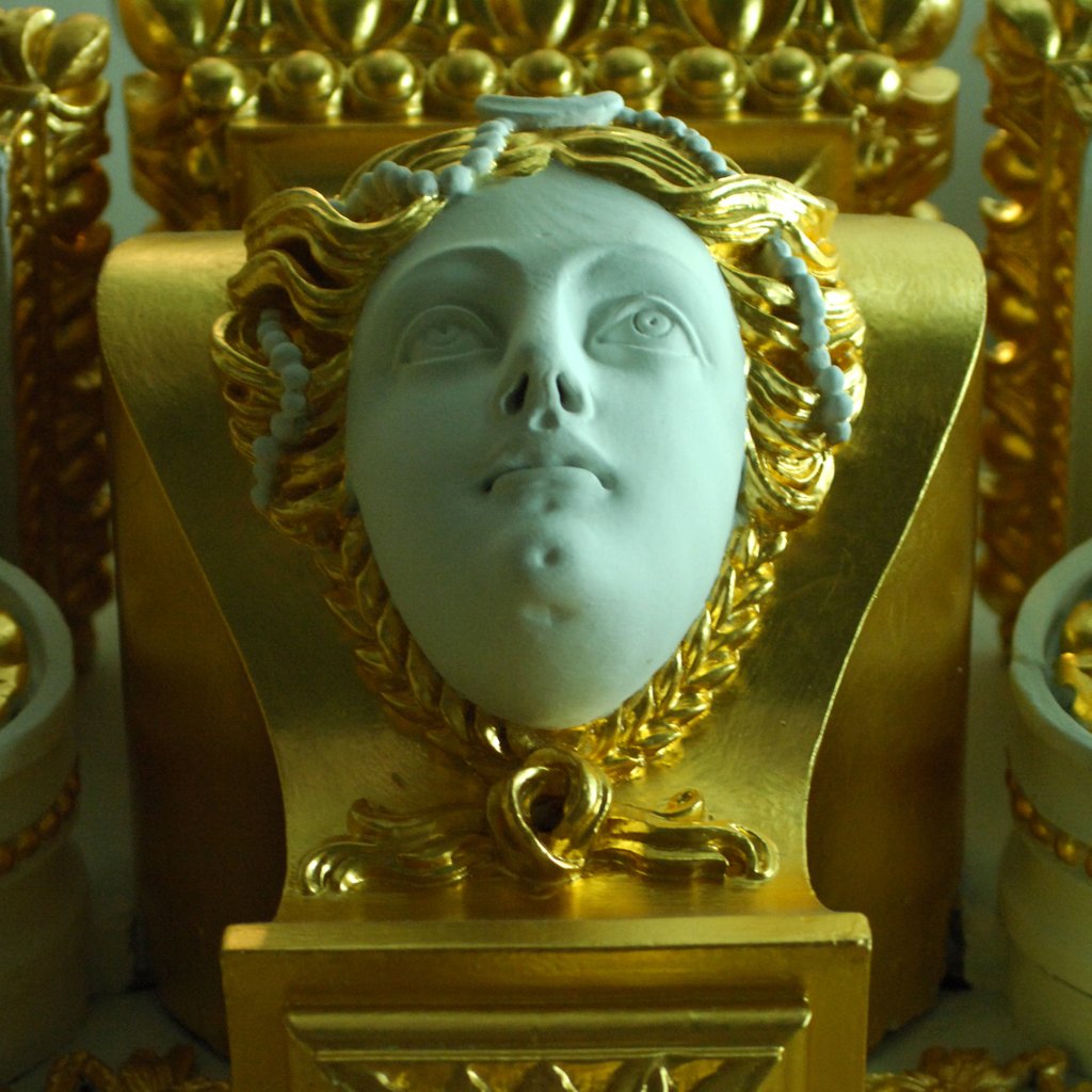Detail of Monkey doorway from Norfolk House, detail by Stuart Cox