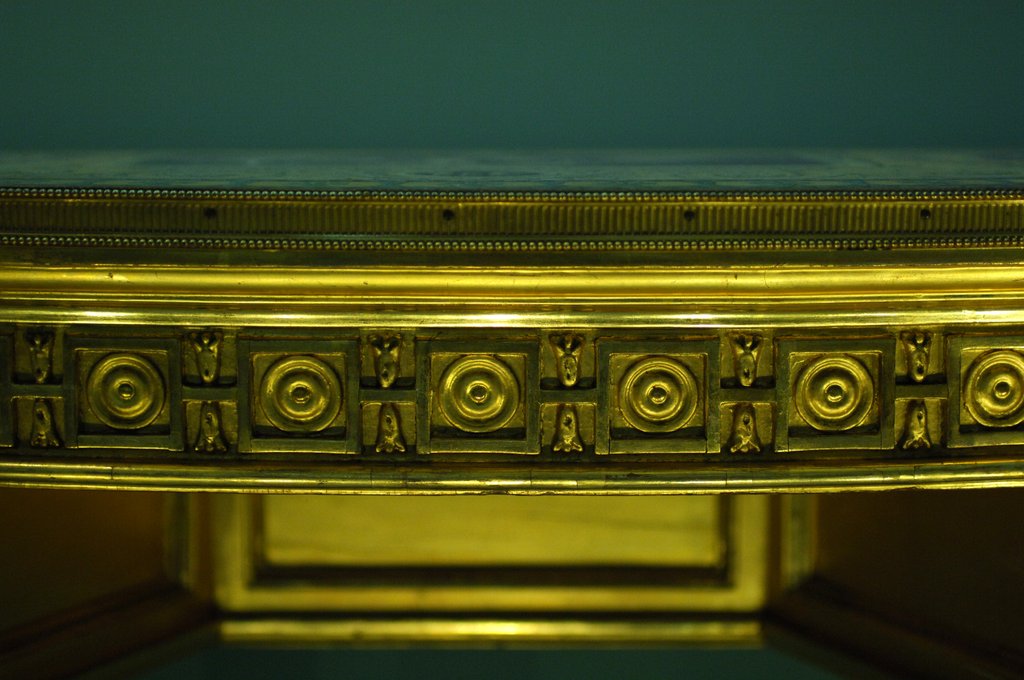 Detail of Side Pier Table, detail by Stuart Cox