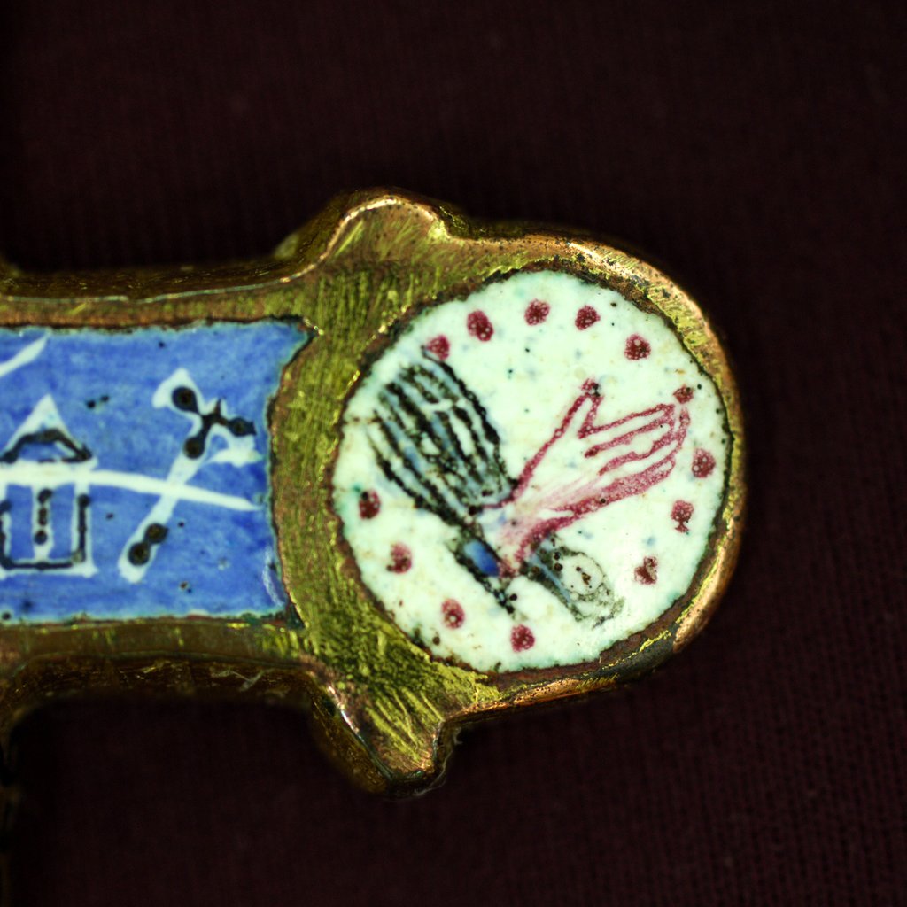 Detail of Encolpion, with reliquary cross by Stuart Cox